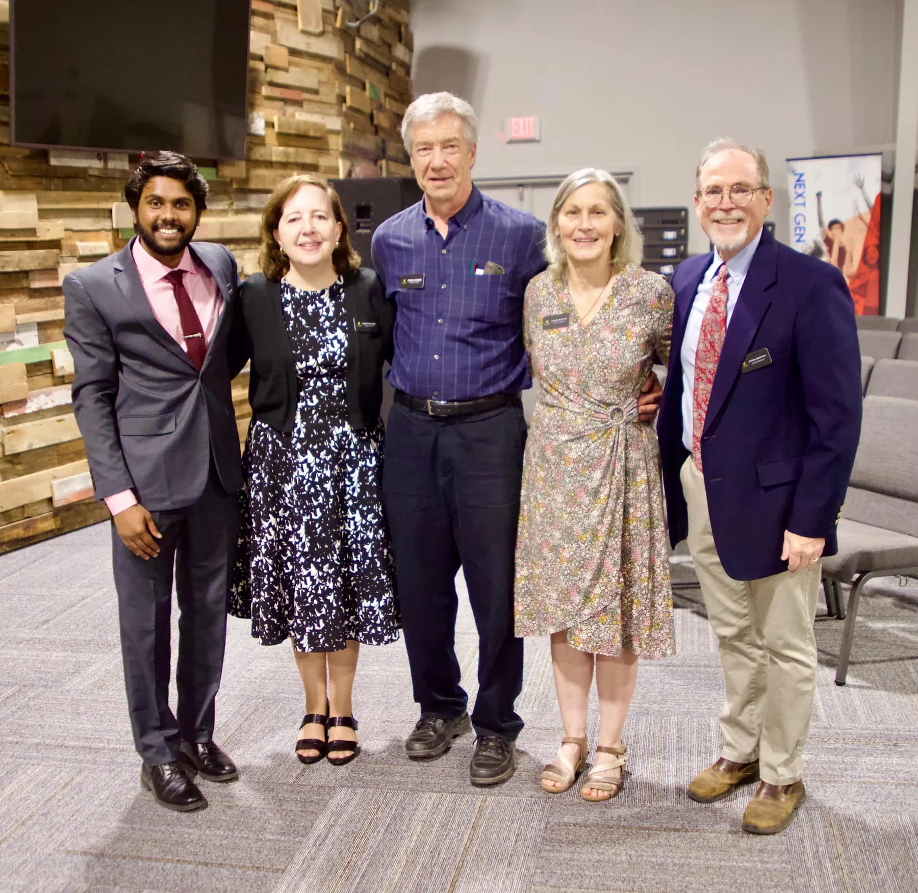 Members of the PEMUSA team and ministry partners