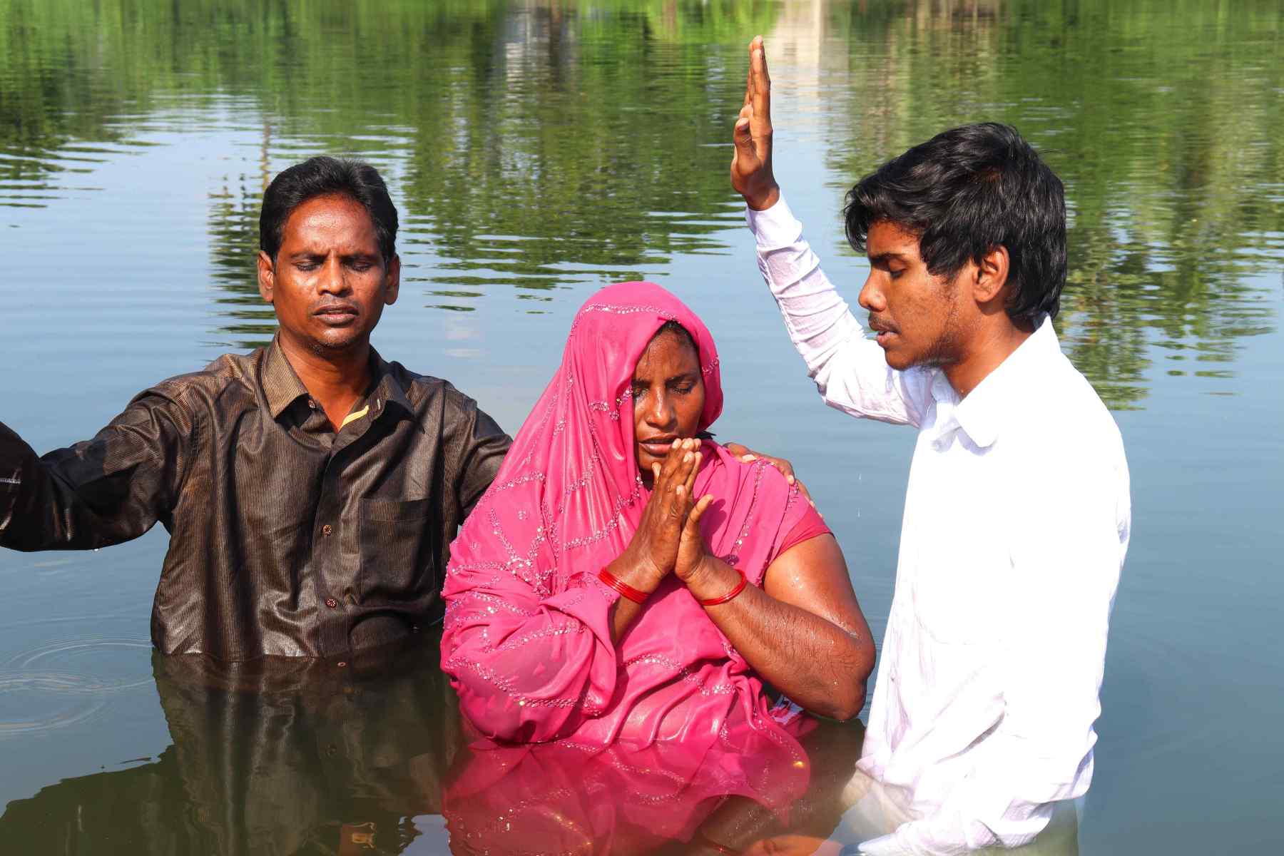 Community members benefiting from ministry support and outreach programs